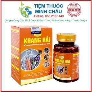 ✅ khớp khang hải 👍 ❤️ khớp khang hải hộp 60 viên hỗ trợ đau xương khớp