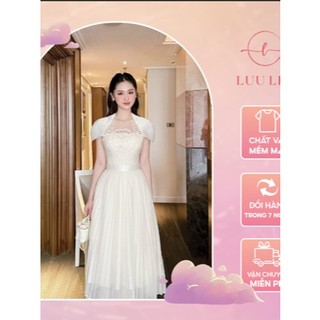 Đầm thiết Kế NANLY Ren Chân dập Ly Sang chảnh Luu Lee - L36
