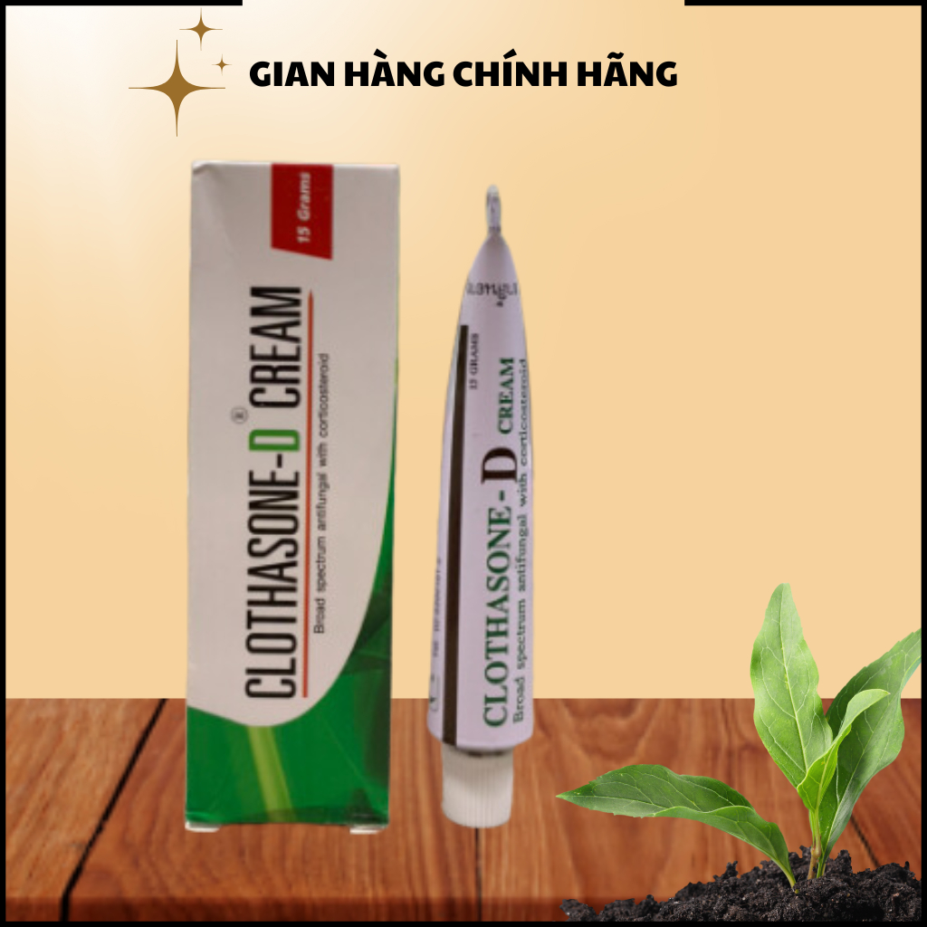 [CHUẨN THÁI] Kem Thoa Ngoài Da Clothasone-D Dành Cho Da N.a.m, nấm móng tay, móng chân Thái Lan