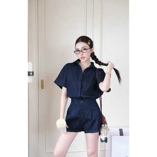 Set jean short somi chouchou