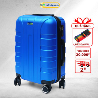 [ TẶNG DÂY ĐAI ] Vali nhựa TRIP P12 size 20inch xách tay lên máy bay bảo hành 5 năm chính hãng, 1 đổi 1 trong 12 tháng