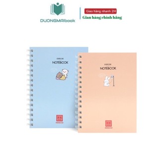 Sổ lò xo bìa bồi a5 hồng hà