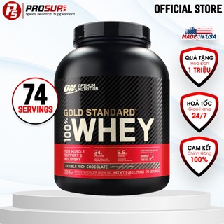 WHEY GOLD STANDARD ( 5lbs) Optimum Nutrition - Whey Protein Cung Cấp Protein Cao Cấp Hỗ Trợ Phát Triển Cơ Bắp