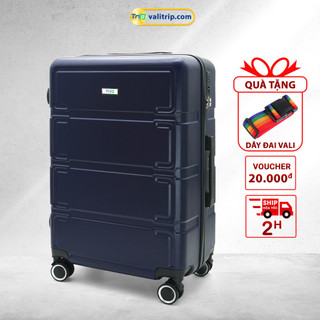 [ TẶNG DÂY ĐAI ] Vali kéo TRIP P806 size 24inch đựng 15kg hàng lý bảo hành 5 năm chính hãng