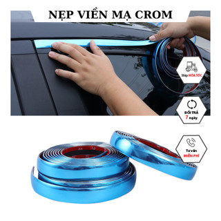 Nẹp viền mạ crom trang trí xe hơi 5 mét