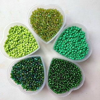20gr Cườm Thủy Tinh Cỡ Đại 3~4mm (hạt không đều) [Nhóm 2]