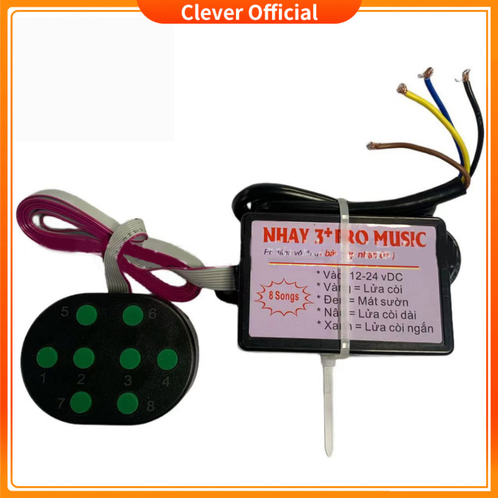 🥇FREESHIP🥇Nhại 3 pro 8 bài, nhại kèn hơi,nhại nhanh chậm, sàI cả còi hơi,kèn điện auto 12v, 24v