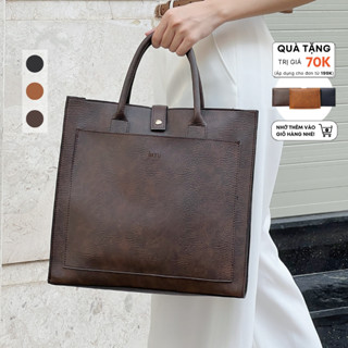 Túi xách da nữ tote đựng laptop 14 inch A4 công sở bản to đi làm xách tay size lớn DARA Limi Bags
