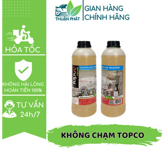 Nước rửa xe không chạm rửa xe máy ô tô Topco dung dịch dùng máy cao áp từ 150 Bar chai 1L Thuận Phát