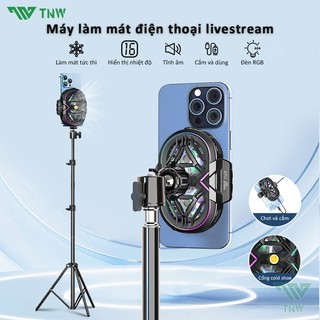 TNW S9Max Quạt tản nhiệt điện thoại di động chơi game Quạt tản nhiệt điện thoại di động 3 tốc độ
