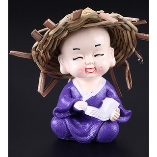 Bộ tượng nón rơm 7cm - hàng đẹp