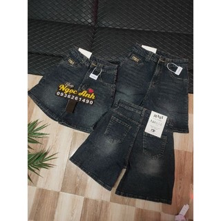 Quần ngố chữ thêu ,chất jean co giãn mạnh hàng Quảng Châu