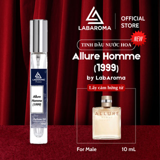 Tinh dầu nước hoa nam  Allure Homme (1999) by LabAroma Premium 10ml, hương thơm cổ điển, thu hút | Nhập khẩu Anh