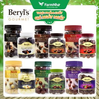 Sô cô la hạnh nhân Almond Beryls 350gr và 450gr - Sô cô la và hạnh nhân giòn ngon thơm lừng