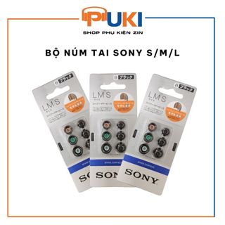 Bộ 3 cặp núm tai nghe Sony thay thế cho tai nghe nhét tai inear