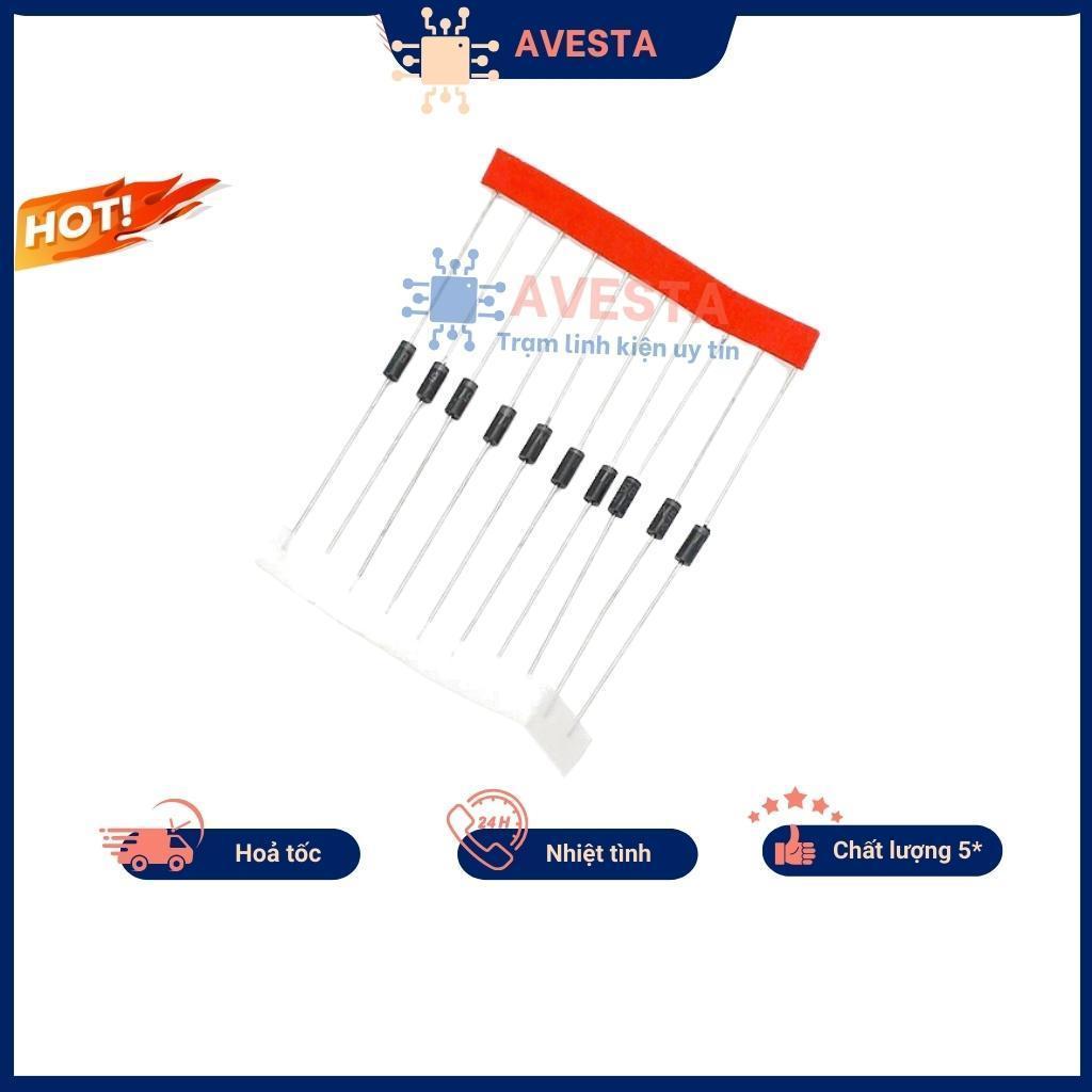 SR5100 Diode Schottky 5A 100V DO-27 MIC đóng dây chất lượng tốt (1 con) Avesta.