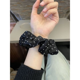  Dây cột tóc vải chấm bi nhiều màu HQ - scrunchies Hot trend 