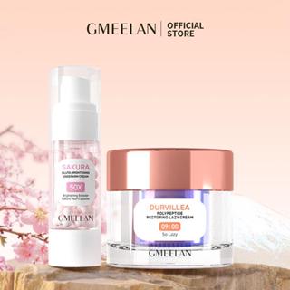 GMEELAN 2PCS Kem Lười Sửa Tuyết 30g & Kem Dưỡng Nách Sakura Underarm Cream 30g
