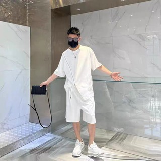 Set Đồ Bộ Nam Chất Cotton Cá Xấu Mềm Nhẹ Co Giãn - Bộ Quần Áo Nam Khóa Chéo Cổ Tròn – RewShop-unisexwear