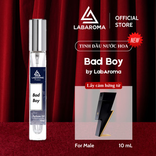 Tinh dầu nước hoa nam Bad Boy by LabAroma Premium 10ml, đặc biệt, ấn tượng, lôi cuốn | Nhập khẩu Anh