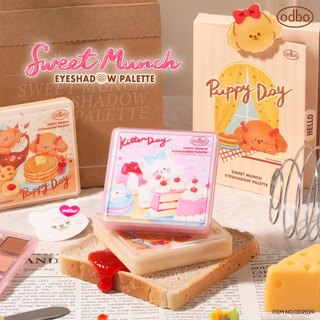 Bảng phấn mắt 9 ô ODBO Sweet Munch