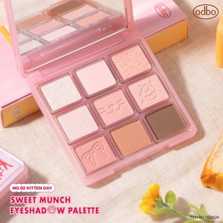 Bảng phấn mắt 9 ô ODBO Sweet Munch