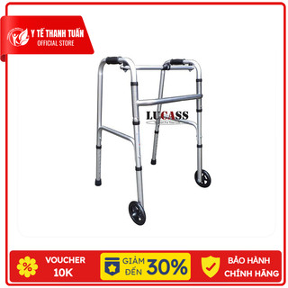 Khung tập đi hợp kim nhôm có bánh xe Lucass model W47, W79, W8