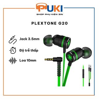 Tai Nghe Gaming Nhét Tai Plextone G20 - Tai nghe gaming jack 3.5 | Hàng Chính Hãng |