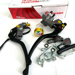 Tay Côn Phanh brembo Bình Dầu tặng thêm bình dầu khói Hàng Loại 1