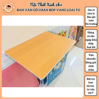 Bàn vân gỗ chân bóp vàng loại to 💖free ship💖