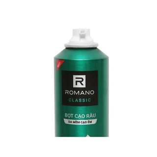 Chai bọt cạo râu ROMANO Classic 175ml