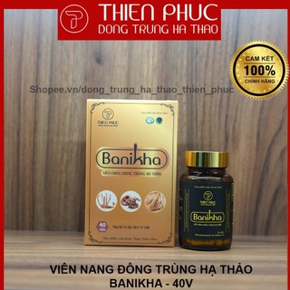 Viên nang đông trùng hạ thảo Banika Thiên Phúc - 40 viên