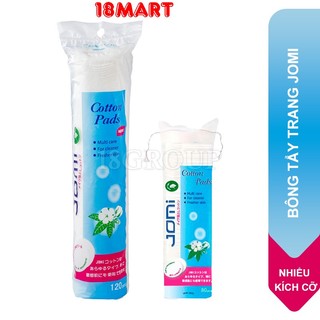 Bông tẩy trang Jomi 80 miếng/ gói và 120 miếng/ gói