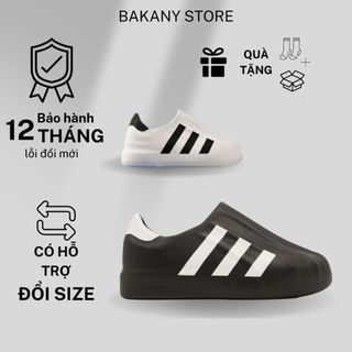 Giày adidas adifom nam nữ, giày thể thao adifom đen trắng kiểu dáng basic full phụ kiện bakany store || adifom