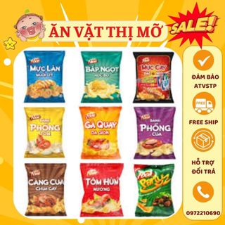 Combo 10 gói bim bim POCA ngẫu nhiên chính hãng giá rẻ