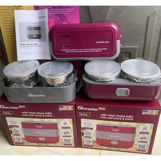  Hộp Cơm Điện Lock&Lock hâm nóng thức ăn Hkm giá rẻ 