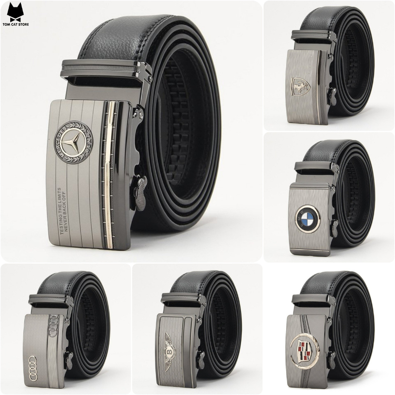 "HÀNG CAO CẤP"➡Thắt lưng nam da bò, thắt lưng khoá tự động Siêu Xe sang trọng lịch lãm
