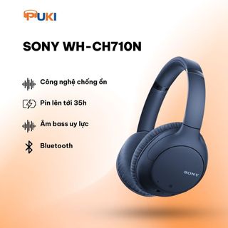 Tai nghe bluetooth sony wh - ch710n chống ồn - hàng chính hãng