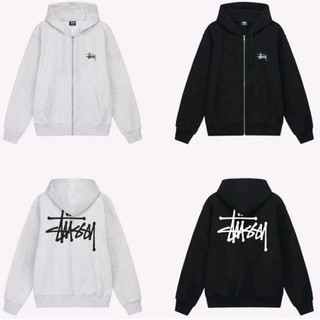 Áo Hoodie khoá kéo STUSSY basic cao cấp nỉ bông, áo nỉ Unisex nam nữ full bọc tag