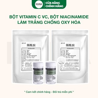 Bột Niacinamide Vitamin B3 làm trắng chống oxy hóa 100g