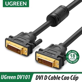 Dây cáp tín hiệu dvi 24+1 ugreen 11606 11604 11607 11605 11603 11645 dv101,tương thích dvi 24+5