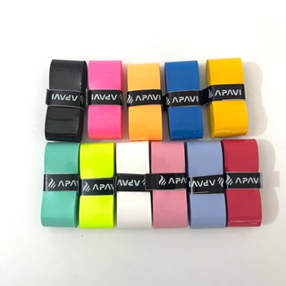 |Chính hãng| - Combo 10 quấn cán cầu lông, pickle ball APAVI AG001 trơn dày dặn, êm tay, bám tay