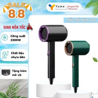 Máy sấy tóc 2 chiều nóng lạnh MATIS công suất lớn 2300W tạo kiểu chuẩn salon tặng kèm mỏ vịt