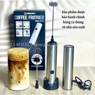 Máy đánh tạo bọt cà phê dùng pin Uniblend DC-201 - 2 đầu đánh bọt và đánh trứng