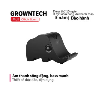 Loa bluetooth lp v63 không dây hình thú kiêm giá đỡ điện thoại âm thanh sống động bass lớn