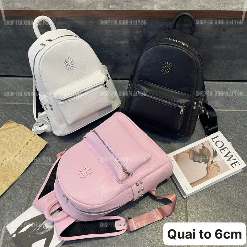 balo to, balo đi học size 40 NY MLB Quai To kiểu dáng trẻ trung cá tính ngăn siêu to rộng dãi đi làm