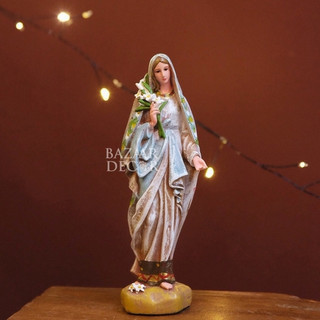 Tượng Đức Mẹ Hoa Huệ 30cm