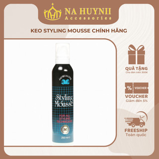 Keo styling mousse, keo tạo bọt