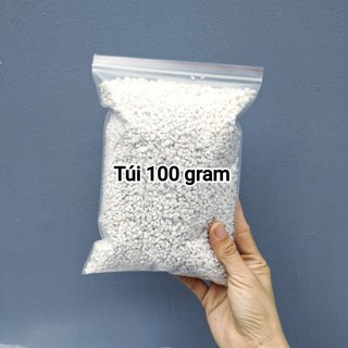 Túi 100 gram đá perlite - đá trân châu tơi xốp trồng sen đá, cây kiểng, xương rồng