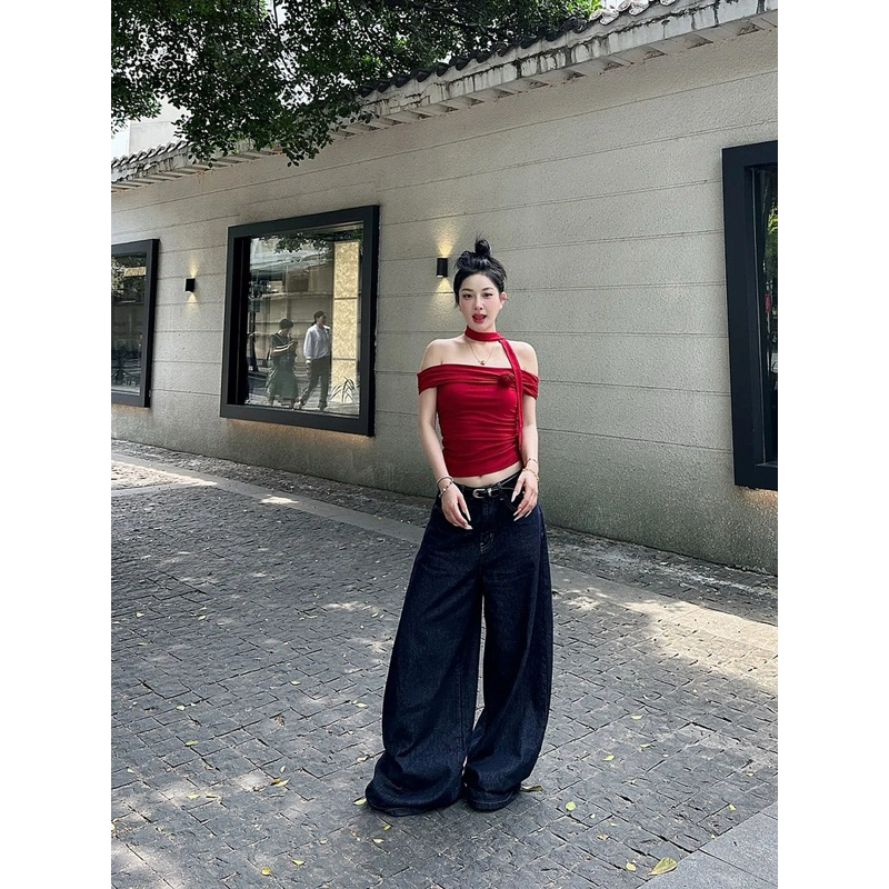 [MẶC 10 KIỂU] Áo trễ vai nữ KÈM DÂY cộc tay thun cotton mềm mịn Z24 justdun Kenco clothing | BigBuy360 - bigbuy360.vn